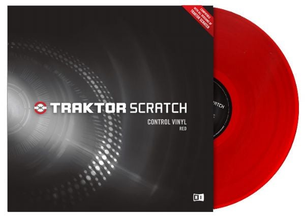 Traktor Scratch Replacement Vinyl (Red)