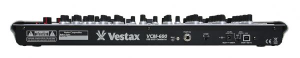 Vestax VCM600 Midi Ableton Live Controller Mixer (Rear)