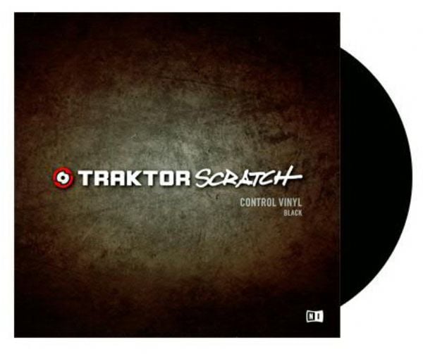 Traktor Scratch Replacement Vinyl (Black)