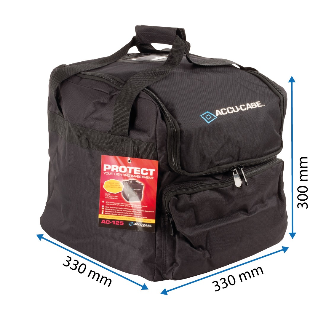Arriba Cases AC-125 13 x 13 x 14 Lighting Bag Value Bundle 3-pack 