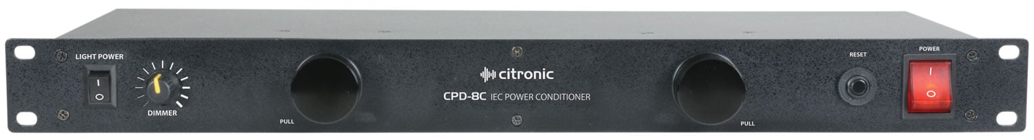 Citronic COD-8C - 19" 8 Way IEC Power Conditioner