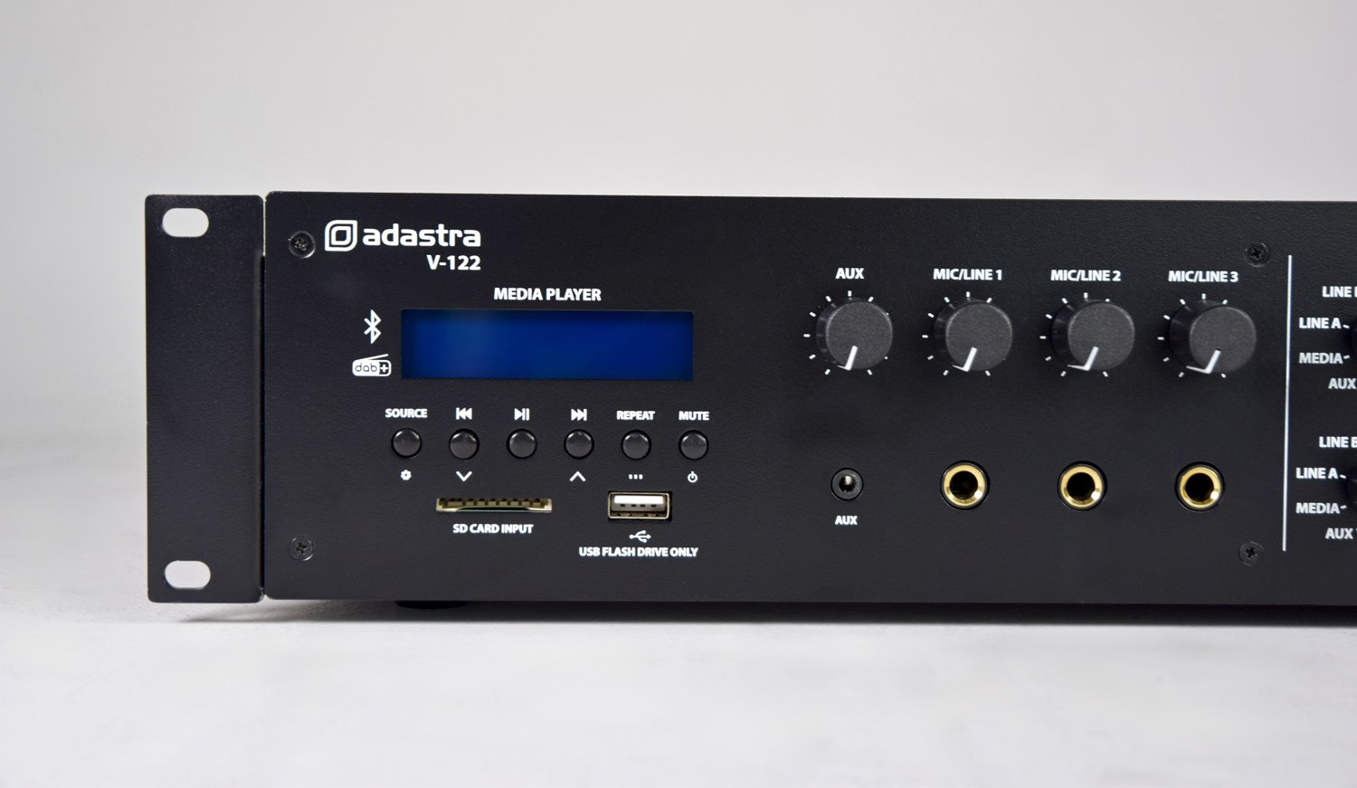 Adastra V-122 Mixer-Amplifier 100V with DAB+/FM/USB/SD/BT Image 3
