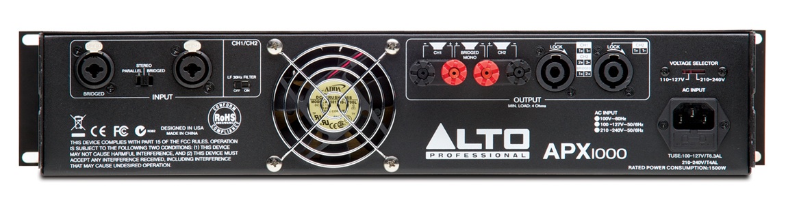 Alto APX 1500 Connections