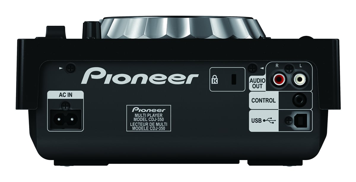 Pioneer CDJ350 Rear