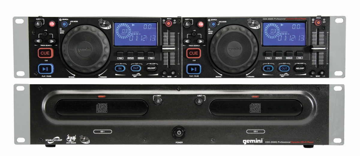 Gemini CDX 2500 G Karaoke CD Player