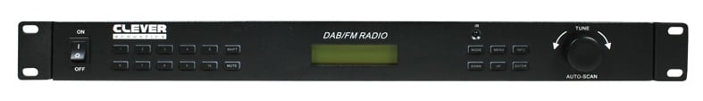 Clever Acoustics DAB 50 1U DAB/FM Radio Tuner