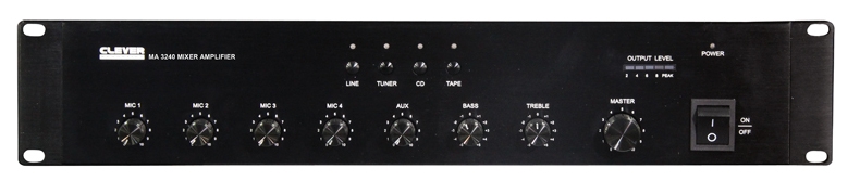 Clever Acoustics MA 3240 100V 240W Mixer Amplifier