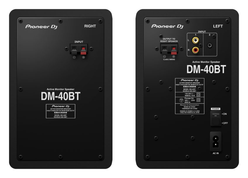 Pioneer DM-40BT Black Active Monitors