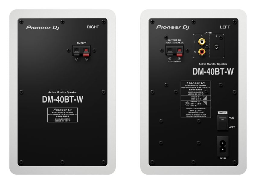 Pioneer DM-40BT-W White Active Monitors