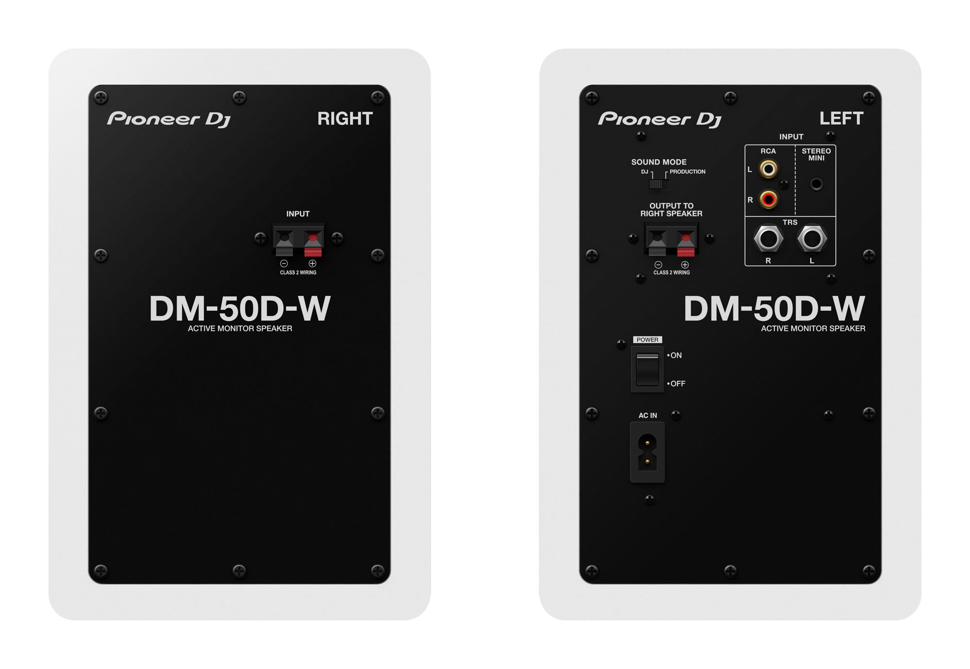Pioneer DJ DM-50D White