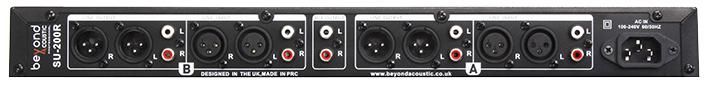 Beyond Acoustic SU-200R Solid State Duel Recorder , 19"
