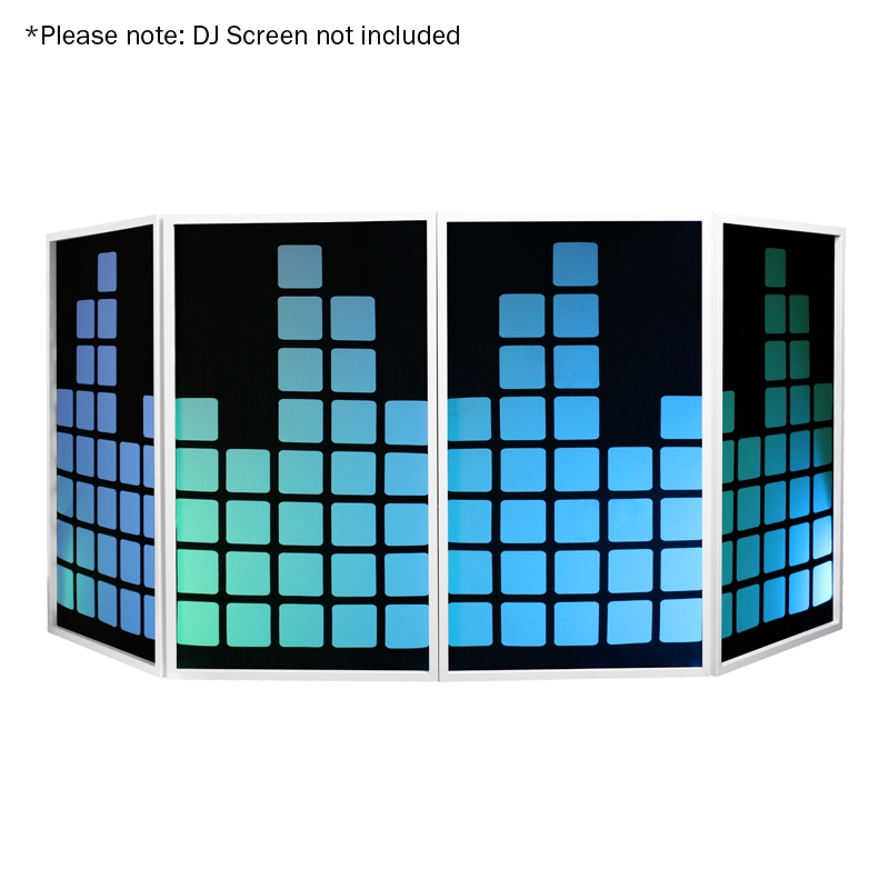 Equinox DJ Screen Equaliser Design Lycra (4 Pack)