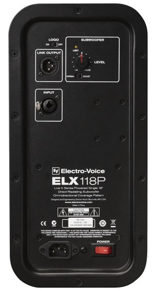Electrovoice ELX118P Active 18" Sub alt2