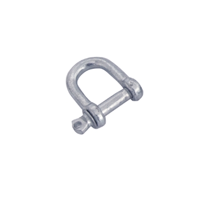 Silver 6mm D Type Shackle