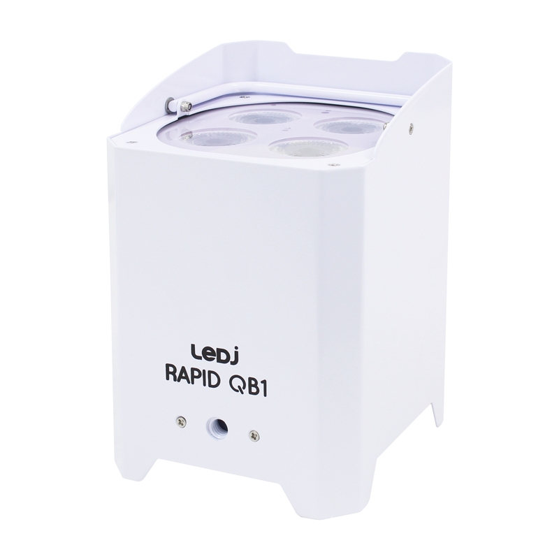 LEDJ Rapid QB1 RGBA IP (White Housing)