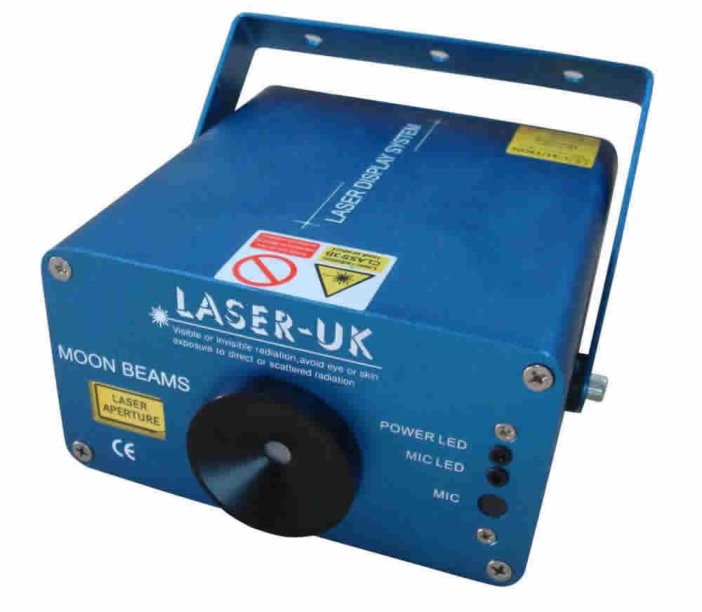 Laser UK Moon Beams Cluster Laser