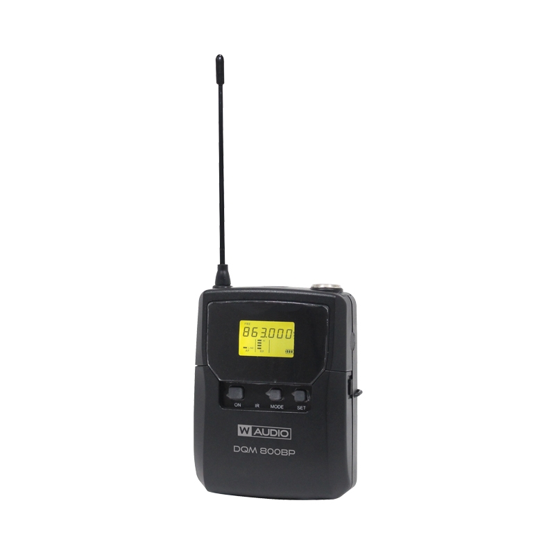 W-Audio DQM 800BP Add On Beltpack Kit (823Mhz-865.0Mhz)
