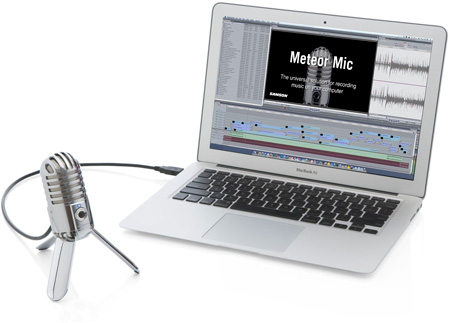 Samson Meteor Mic USB Studio Microphone Alt