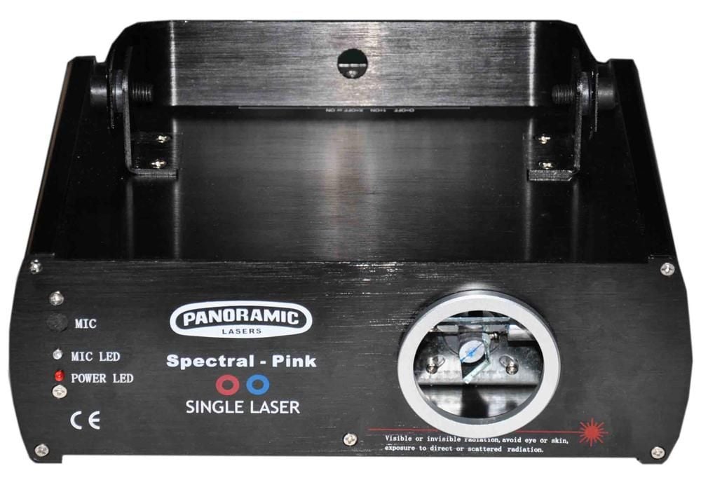 Panoramic Spectral Pink Laser