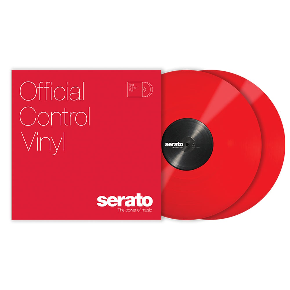 Serato 12 vinyl Red