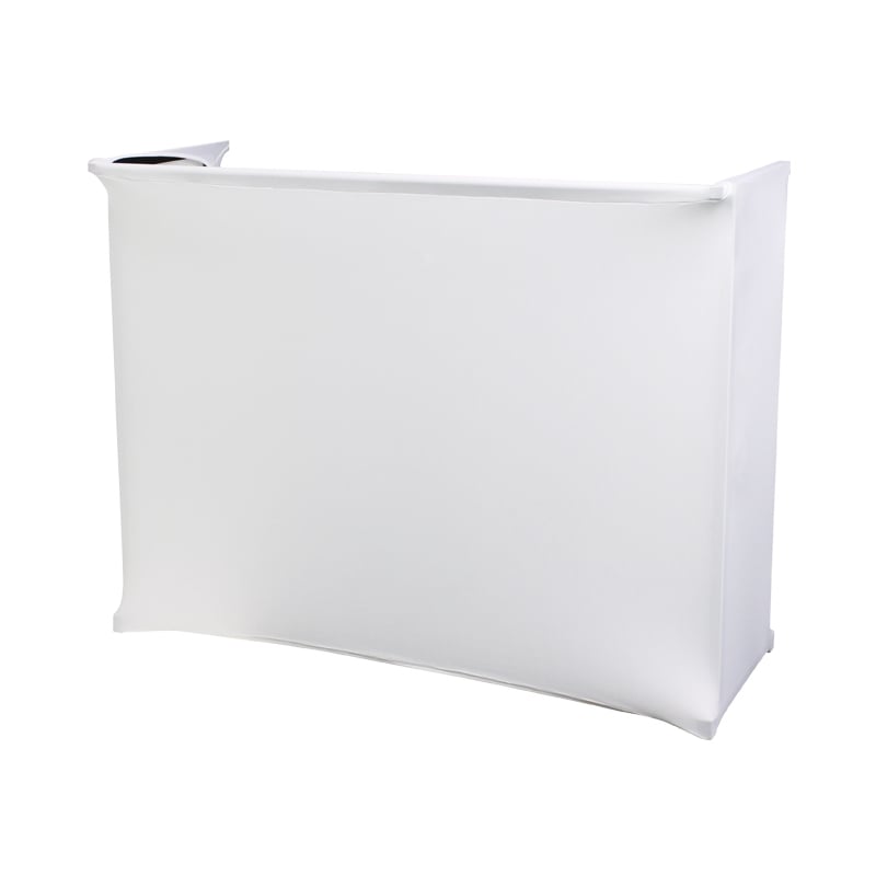 White Lycra Kit for Rhino 4' Disco Stand Series