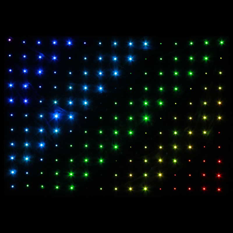 LEDJ Tri LED DJ Skirt Matrix Cloth Alt2