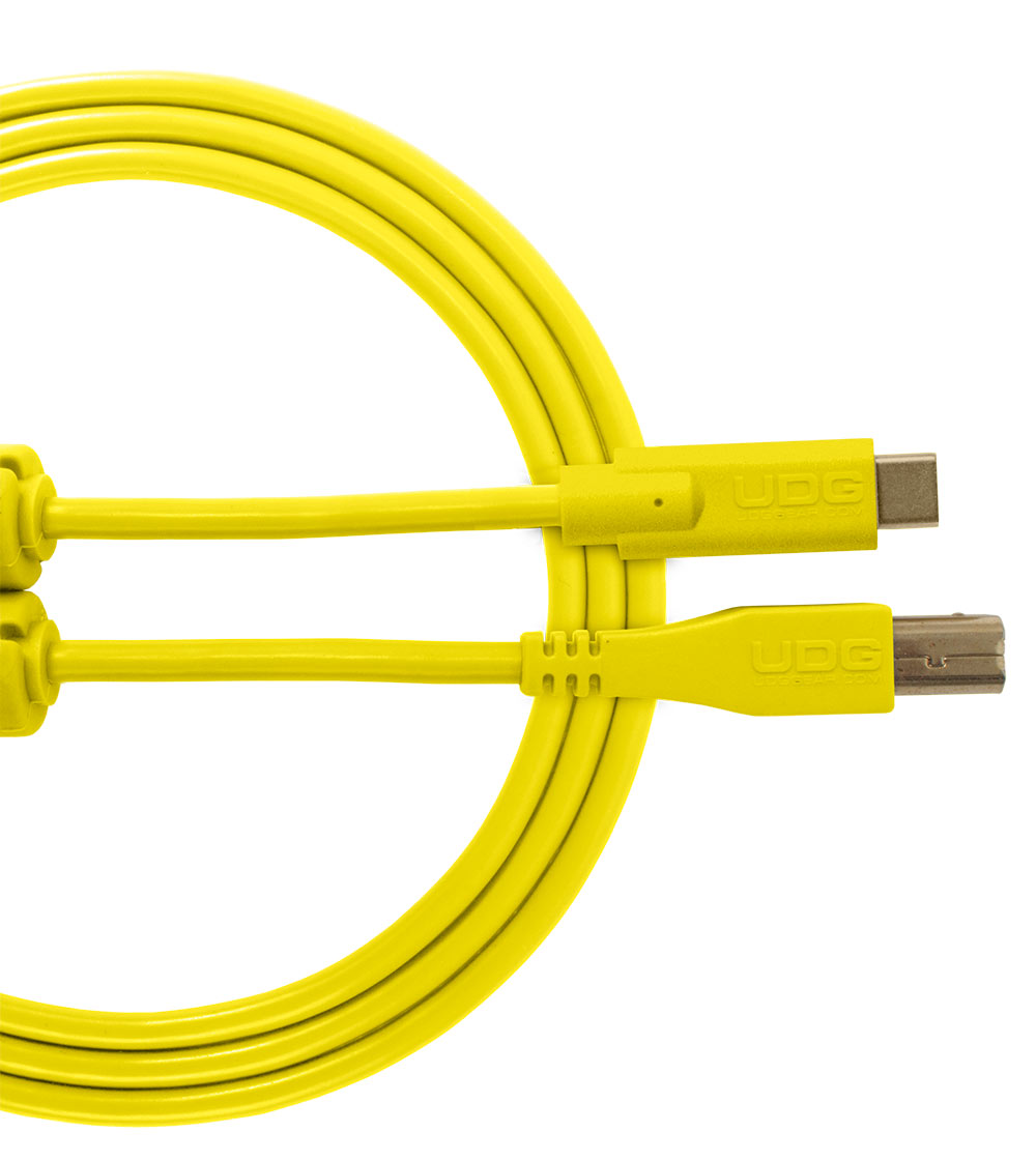 UDG USB C to USB B cable - Yellow (U96001YL)