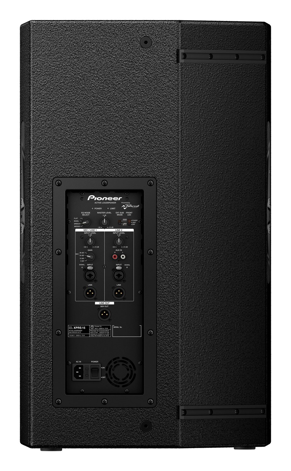 Pioneer XPRS15 Speaker Connections