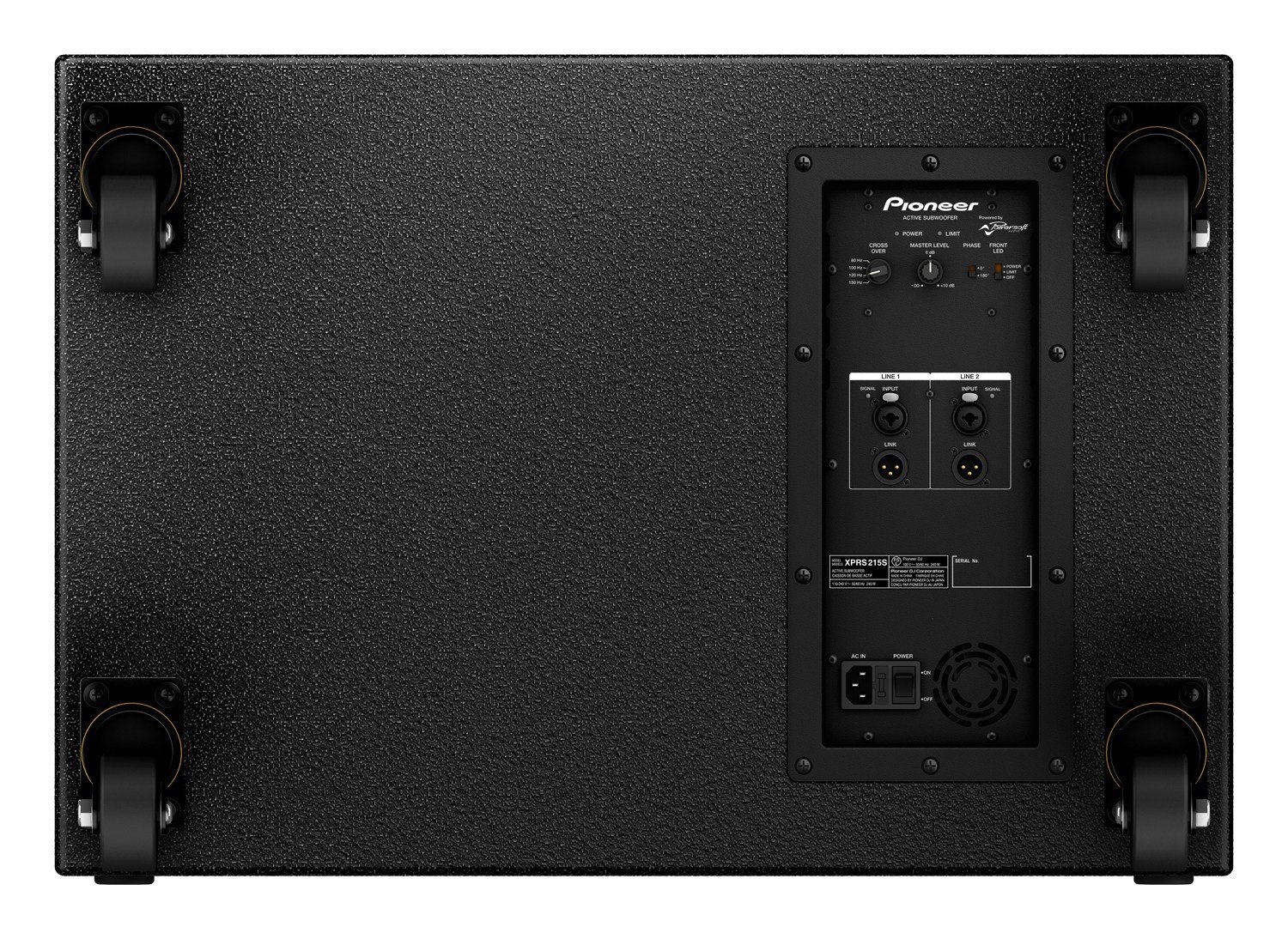 Pioneer XPRS215 Subwoofer Connections