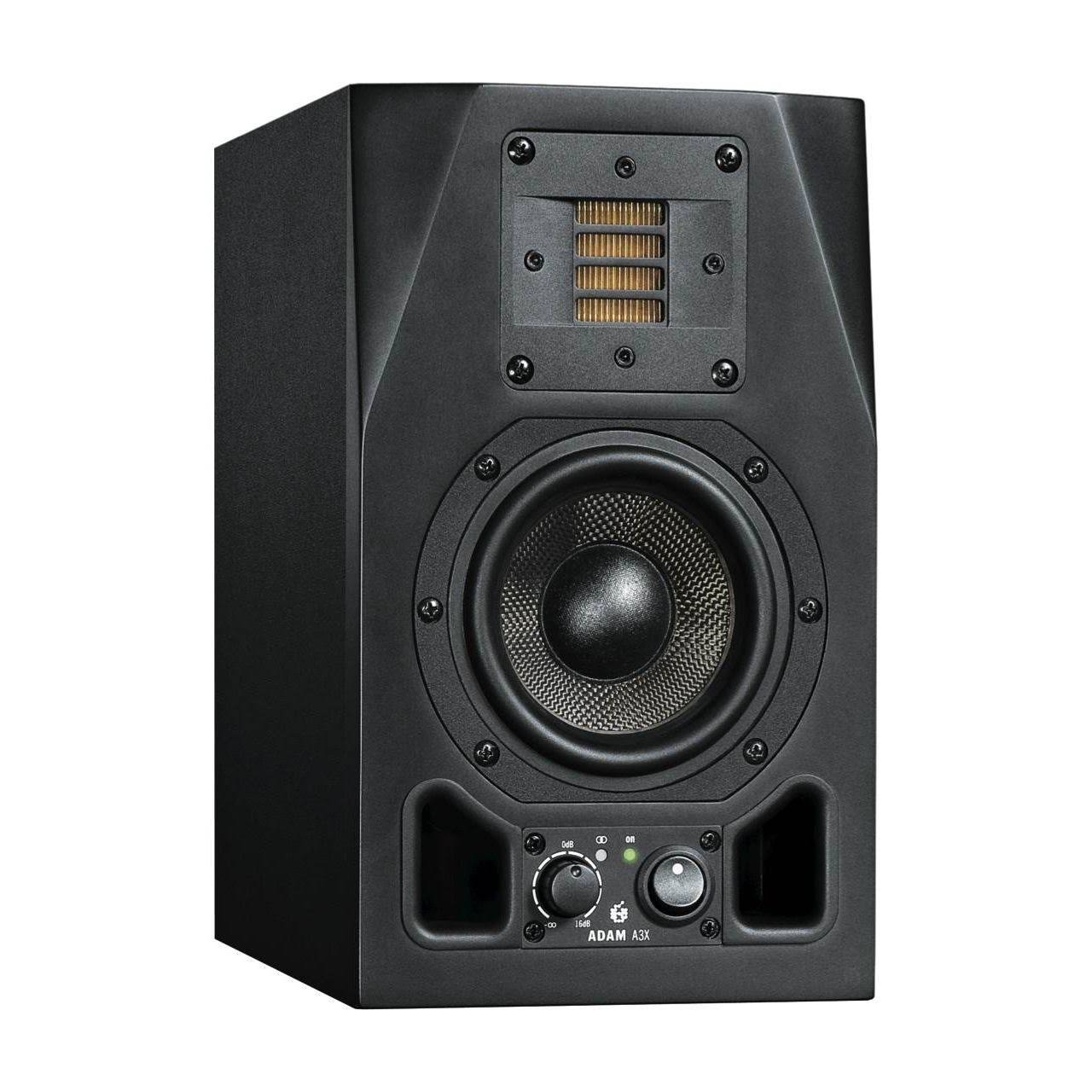 Adam Audio A3X Active Studio Monitor (Single Black)