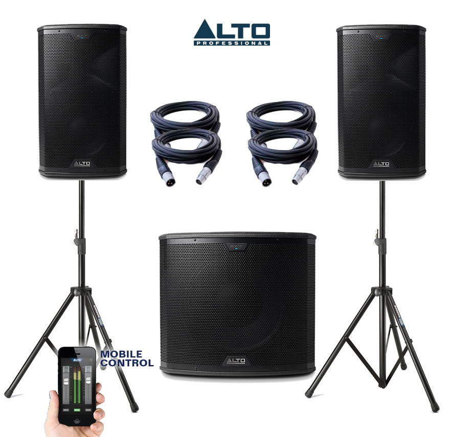Alto Black Series 15S & 10 Power Pack #1