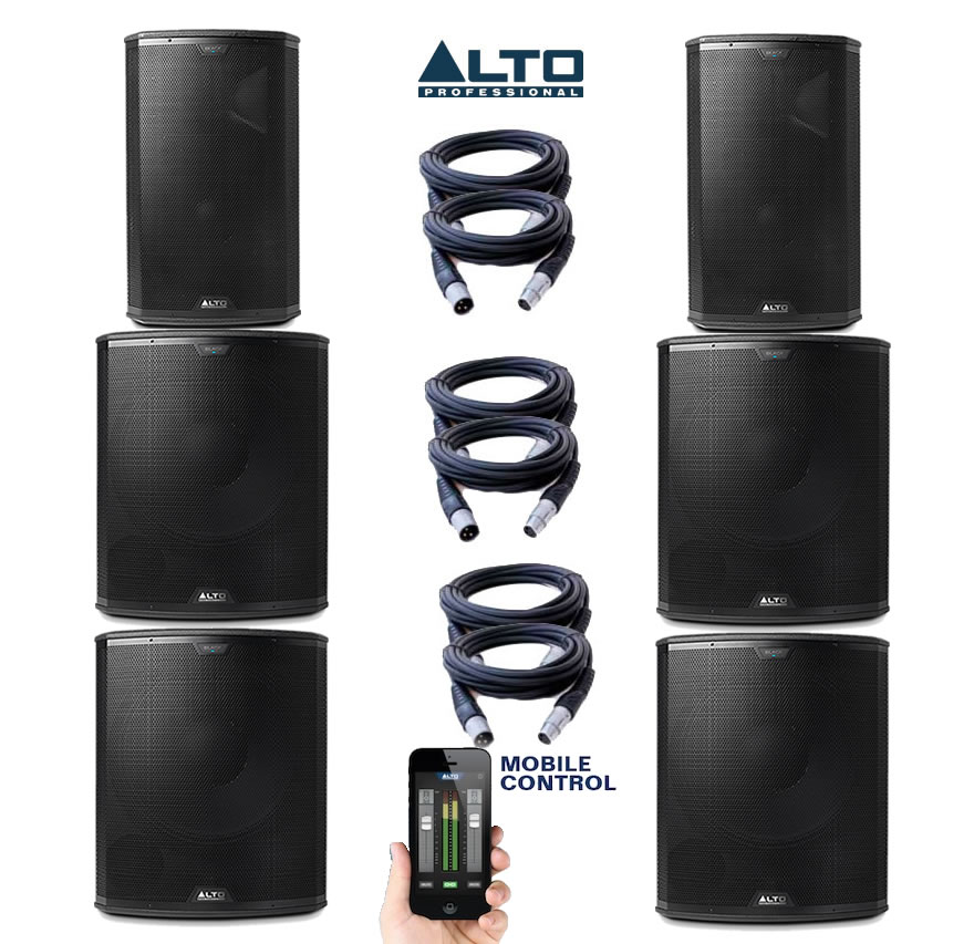 Alto Black Series 18S & 12 Extreme Power Pack #6