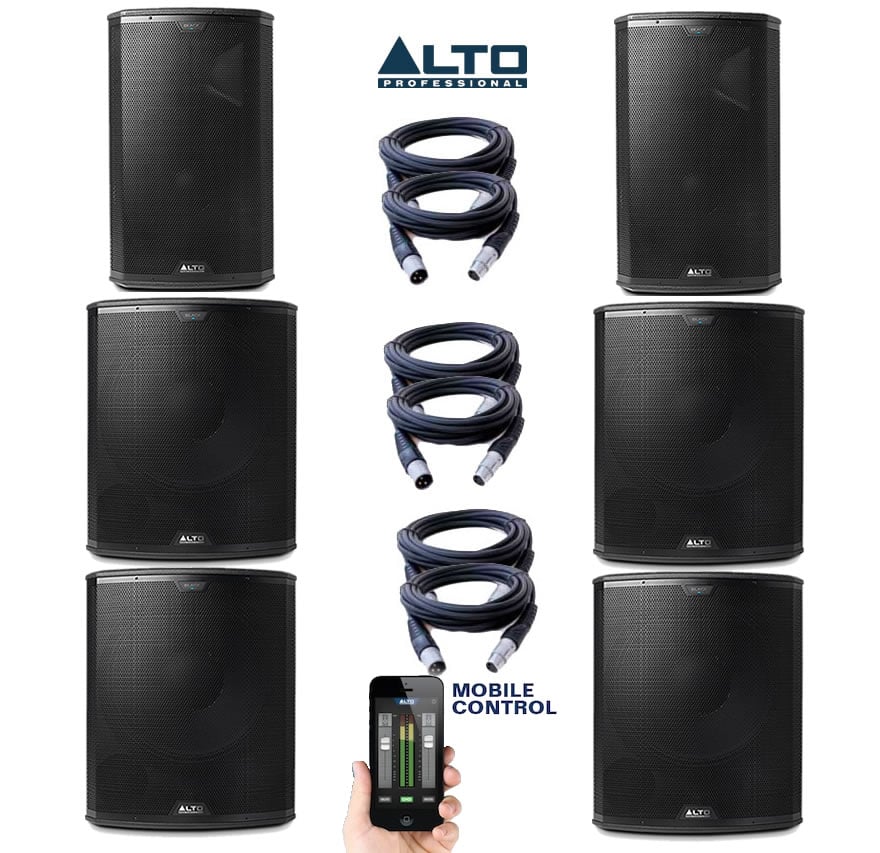 Alto Black Series 18S & 15 Extreme Power Pack #7