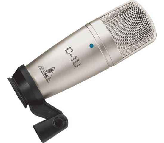 Behringer C1U Studio Condenser Microphone with USB