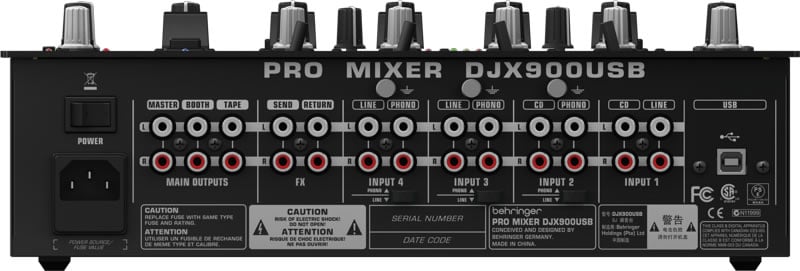 Behringer DJX900USB Pro Mixer Alt