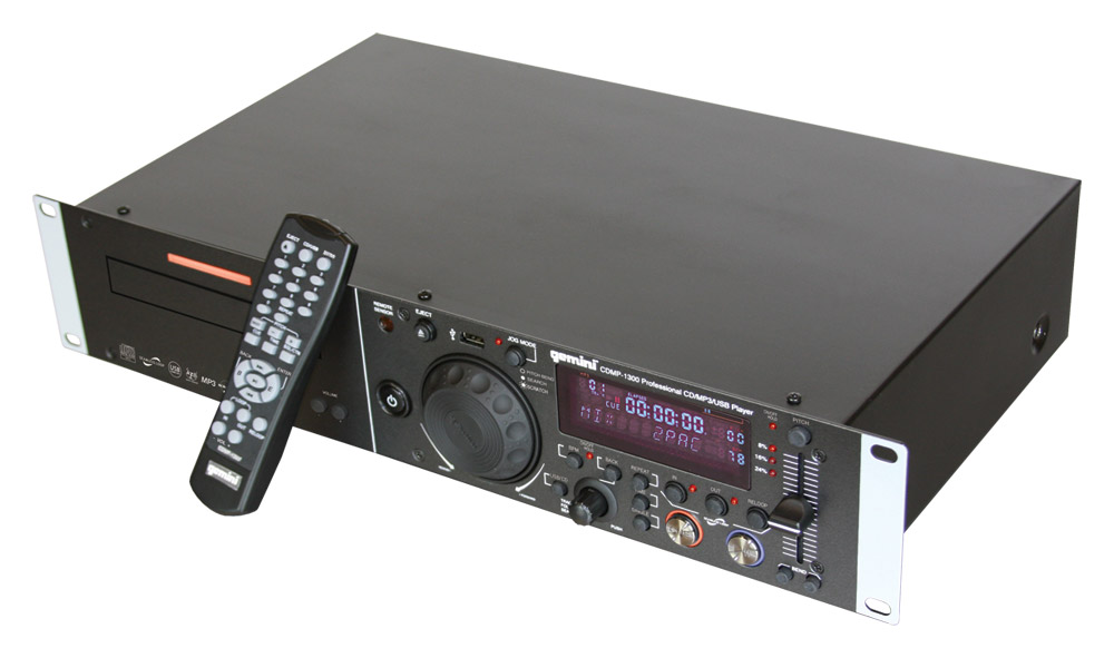 Gemini CDMP1300 Professional 2U CD/MP3/USB Player