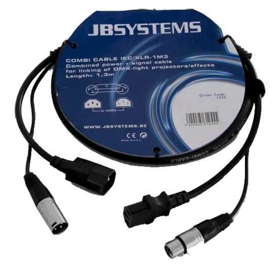 JB Systems COMBI CABLE IEC/XLR