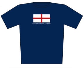 DMC England T-Shirt&nbsp;FOOTBALL: MADE IN ENGLAND