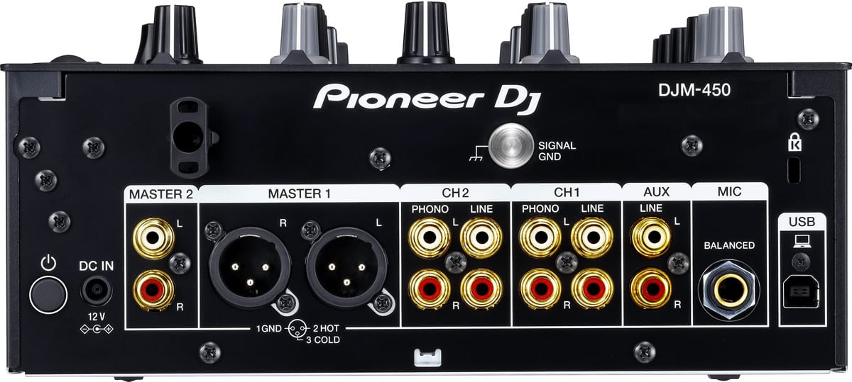 Pioneer DJM-450 Connections