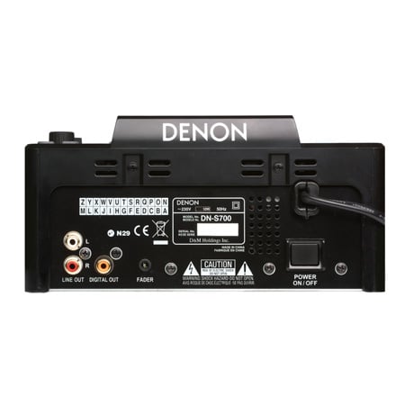 Denon DNS700 CD MP3 USB Player Controller (Rear)
