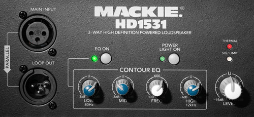 Mackie HD1531 2-Way Active High Definition Loudspeaker EQ