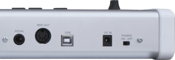 ESI KeyControl 25 XT 25-Note USB MIDI Controller Keyboard Back