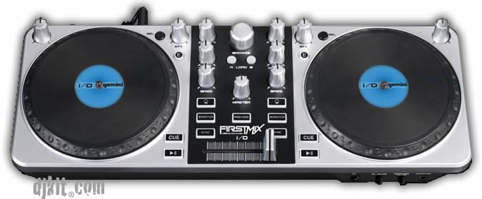 Gemini FirstMix I/O USB MIDI DJ Controller with Soundcard