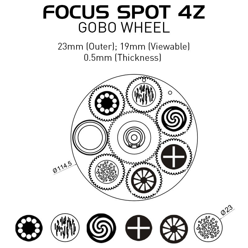 American DJ Focus Spot 4Z