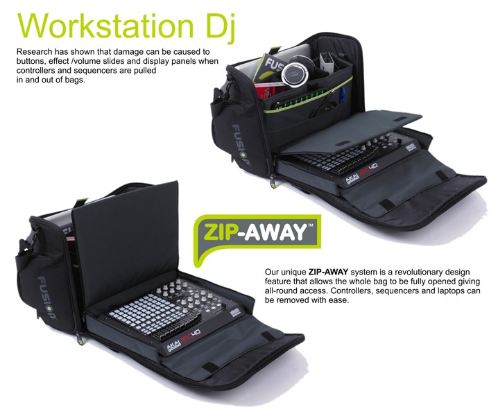 Fusion WorkStation DJ Bag Alt1