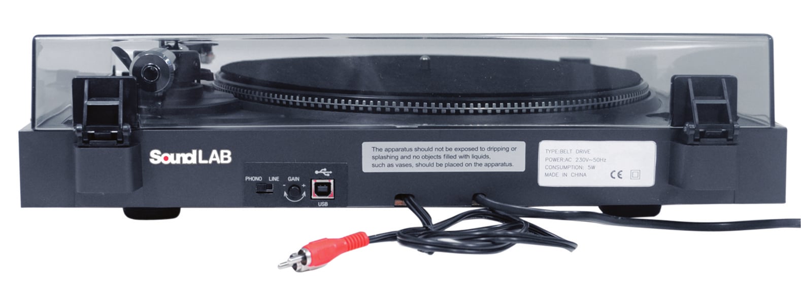 Soundlab Pro USB Belt Drive Turntable