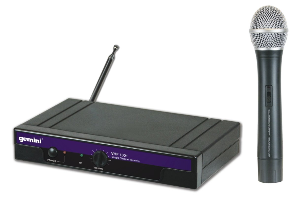 Gemini VHF1001 Handheld Radio Microphne VHF System