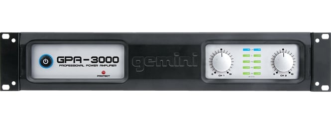 Gemini GPA 3000 Amplifier Front