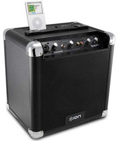 Ion TAILGATER ULTRA-PORTABLE SOUND SYSTEM FOR iPod