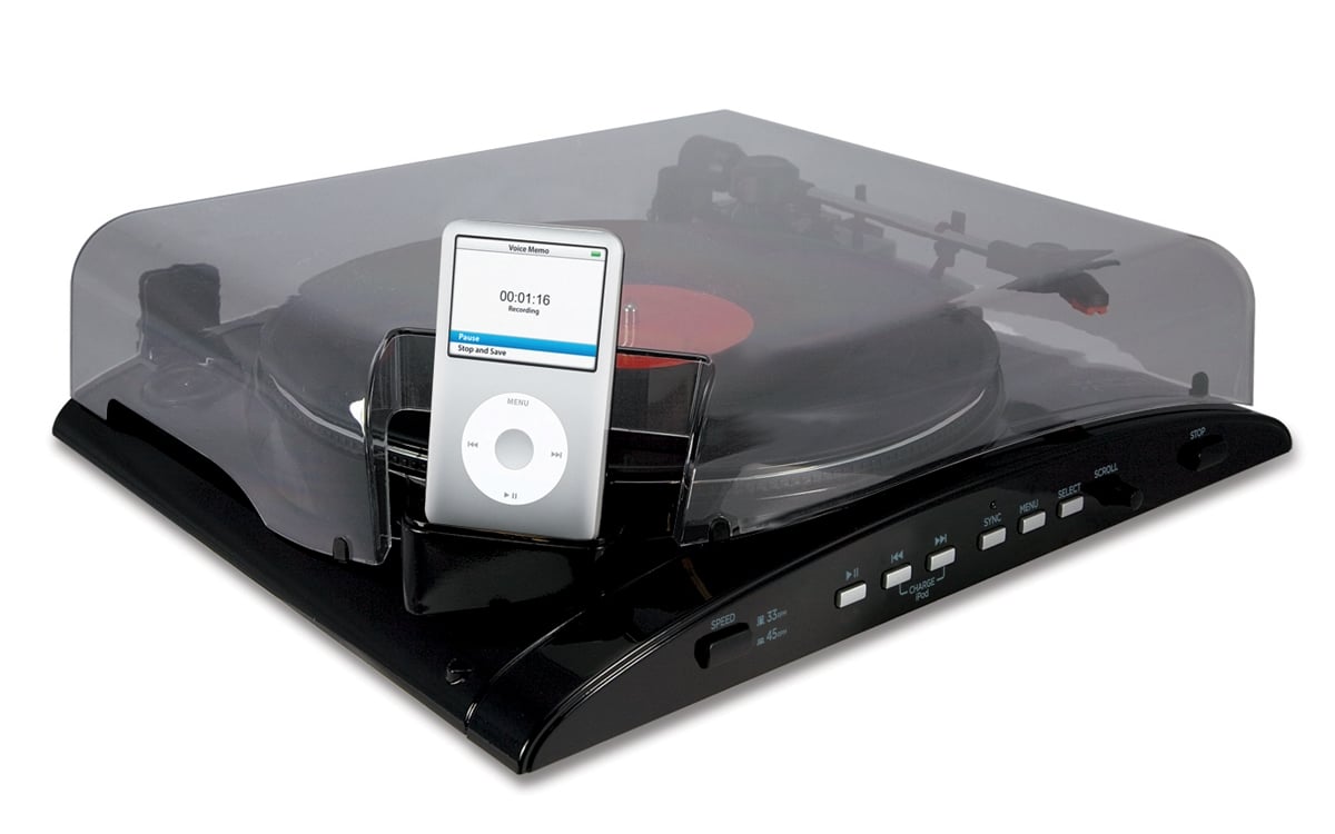 ION iProfile LP USB Turntable with Direct-to-iPod Transfer (Alt2)